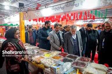 گزارش تصویری | افتتاح رویداد «چله بازار» در مشهد