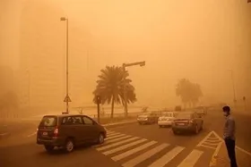 ویدئو| وقوع طوفان و گردوغبار در عراق