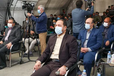 افتتاح پروژه دوربرگردان زیرگذرآزادی-جانباز 