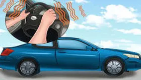 دلیل لرزش فرمان خودرو در هنگام ترمز گرفتن چیست؟