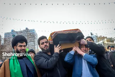 گزارش تصویری | آیین تشییع پیکر آیت‌الله «محمدهادی عبدخدایی»