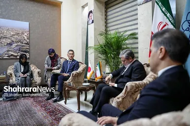 گزارش تصویری | دیدار شهردار مشهد مقدس با سفیر ژاپن در ایران (۲۳ دی ۱۴۰۳)