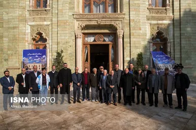 گزارش تصویری | رونمایی از شلوار پهلوانی و آلبوم شخصی جهان‌پهلوان غلامرضا تختی در کاخ مرمر تهران (۱۸ دی ۱۴۰۳)