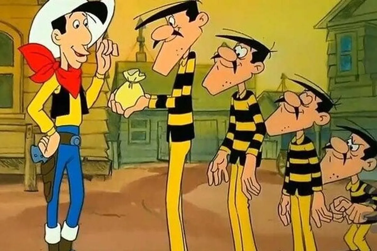 زمان پخش کارتون «لوک خوش‌شانس»