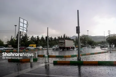گزارش تصویری | بارش باران بهاری در مشهد (۲۶ فروردین ماه ۱۴۰۴)