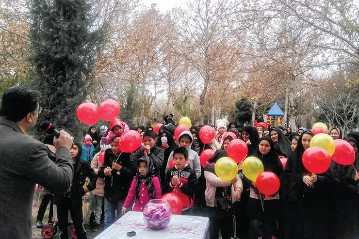 شور و نشاط اجتماعی برای بانوان و کودکان محله