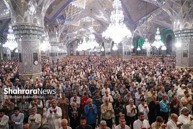 نماز عید سعید قربان در حرم مطهر رضوی (۲۸ خرداد ۱۴۰۳)
