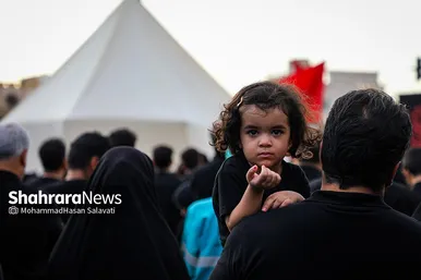 خیمه سوزان عصر عاشورا در مشهد