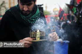 ویدئو | خدمت&zwnj;رسانی به زائران و مجاوران امام&zwnj;رضا(ع) در میدان شهدای شهر مشهد