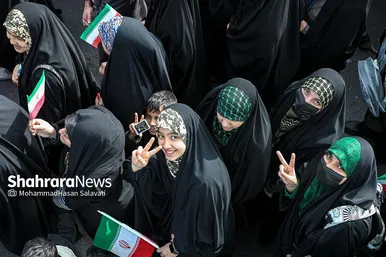 گزارش تصویری (۳) | راهپیمایی روز ۲۲ بهمن در مشهد