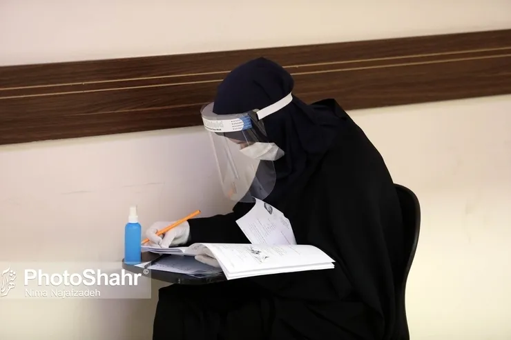 نحوه شرکت در آزمون سراسری داوطلبان مبتلا به کرونا