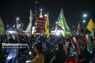گزارش تصویری| تجمع مردم مشهد برای تجدید بیعت با رهبر معظم انقلاب(۲۸ خرداد ۱۴۰۴)