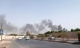 لحظه سقوط هواپیمای مسافربری پاکستان در منطقه مسکونی + فیلم