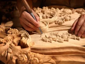 نگاهی به وضعیت صنایع دستی چوبی در مشهد