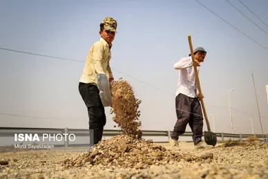 آماده سازی مرز شلمچه برای اربعین حسینی