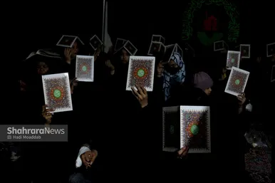 مراسم احیای شب ۱۹ ماه رمضان در حرم مطهر رضوی