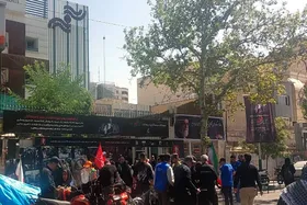 میزبانی سینماگران در سومین روز برپایی بدرقه رهبر شهید از سوگواران