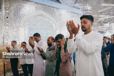 گزارش تصویری | اقامه نماز عید قربان در حرم رضوی (۱۶ خرداد ۱۴۰۴)