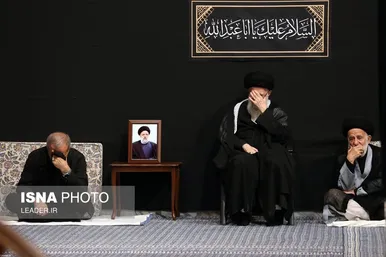 اولین شب مراسم عزاداری حضرت اباعبدالله‌الحسین(ع) در حسینیه امام‌خمینی(ره)