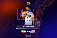 حق‌پرست درخشید، اما ایران باز هم باخت؛ ۱۶ امتیاز برای ستاره جوان