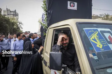 گزارش تصویری | مراسم تشییع پیکر آتش‌نشان فداکار «شهید رضا فخریان» در مشهد