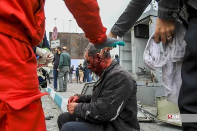 عکس| تصاویر دردناک از حمله موشکی دشمن به اتوبان شهید باقری تهران