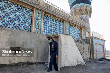 آیین سنتی «صلا» در حرم مطهر رضوی