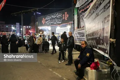 گزارش تصویری | موکب های سطح شهر مشهد در آستانه شهادت حضرت زهرا (س)