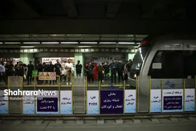ثبت رکورد ۲۰۰ هزار سفر درون&zwnj;شهری با مترو مشهد در سومین شب قدر | بیش از ۱۹ ساعت خدمت با حداکثر ظرفیت