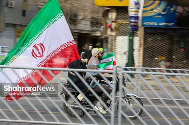 راهپیمایی خودرویی ۲۲ بهمن در مشهد - ۲