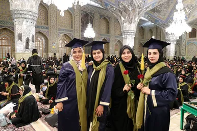 جشن دانش آموختگان علوم پزشکی کشور در حرم مطهر رضوی