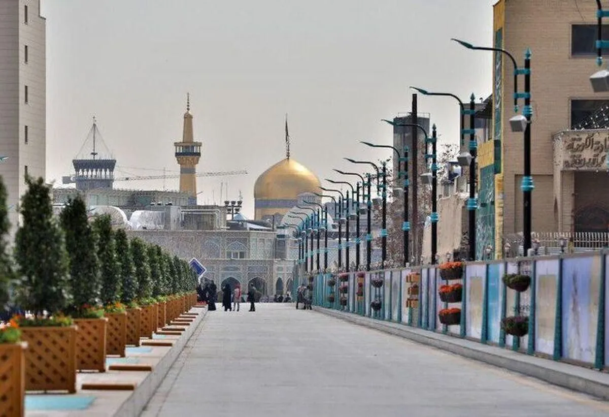 آغاز عملیات اجرایی دو گذر تشرف به حرم امام‌رضا(ع)