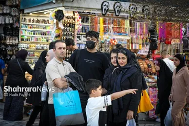 گزارش تصویری | آلودگی هوا،در کف خیابان های مشهد