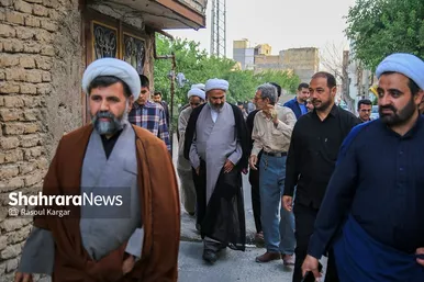 بازدید مسئولان کشوری و شهری از حاشیه شهر مشهد