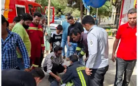 مصدومیت شدید ۲ کارگر بر اثر سقوط یخچال در سبزوار (۲۳ شهریور ۱۴۰۳)