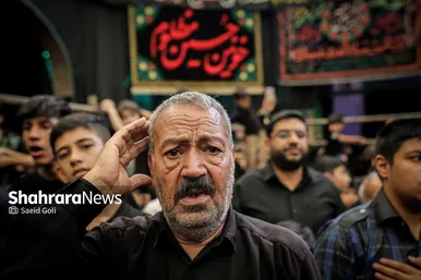 گزارش تصویری | تعزیه دوازدهم محرم در حسینیه کرمانی های مشهد