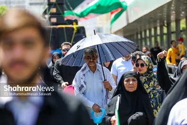 راهپیمایی روز جهانی قدس در مشهد