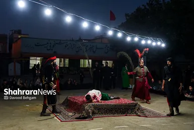 آیین سنتی تعزیه خوانی در دهه اول محرم
