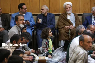 آیین احیای کرسی‌های تلاوت قرآن کریم در مسجد کرامت مشهد
