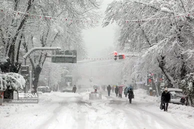 ایران زیباست | بارش برف در رشت