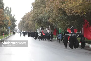 مراسم راهپیمایی جاماندگان اربعین حسینی