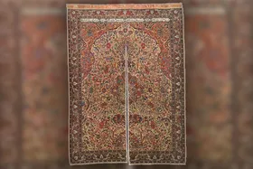 درباره برخی قالی&zwnj;های حرم امام رضا (ع) که سه قرن است کاربری متفاوتی دارند | پرده&zwnj;های مفروش در حریم حرم