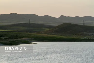 عکس‌هایی از دریاچه بزنگان در خراسان رضوی