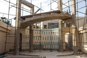 افتتاح معراج شهدا در هفته دفاع مقدس