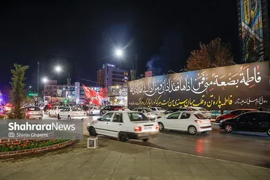 گزارش تصویری | موکب های سطح شهر مشهد در آستانه شهادت حضرت زهرا (س)