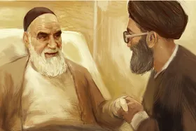 ویدئو | روایت آیت&zwnj;الله خامنه&zwnj;ای از ملاقات با امام خمینی (ره) در بیمارستان | خط به خط با روح الله