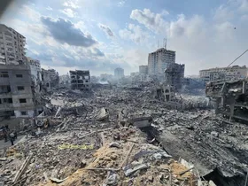 ویدئو| آواره شدن ۱۳۷ هزار فلسطینی در نوار غزه