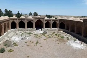 کاروانسرای فخرآباد خراسان رضوی مرمت شد