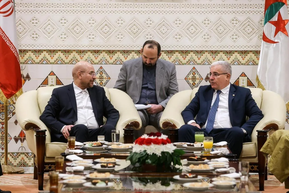 قالیباف: سوریه خطِ مقدم جبهه مقاومت است| رئیس مجلس الجزایر: خواهان تقویت روابط با ایران هستیم