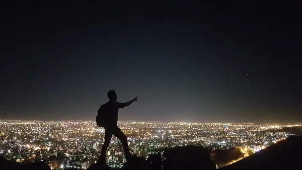 شهروند خبرنگار | نمایی زیبا از بام مشهد